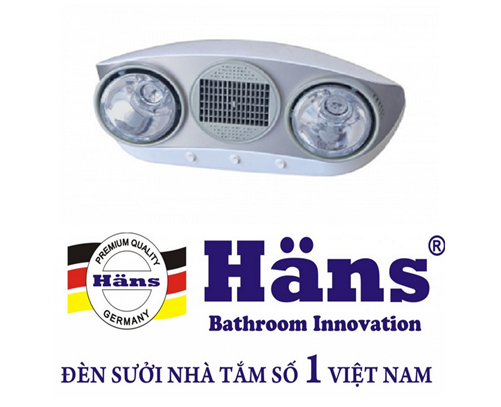 Đèn sưởi nhà tắm Hans