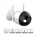 Camera IP Wifi Bullet C1 4MP Smart Dual Light DAHUA DH-F4C-LED